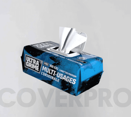 Lingettes Ultra Grime Power Scrub bleu